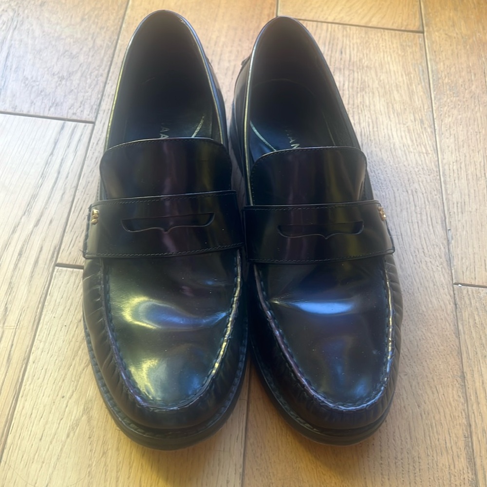Cole Haan Lux Pinch Penny Loafer - W 7.5 Deep Burgundy